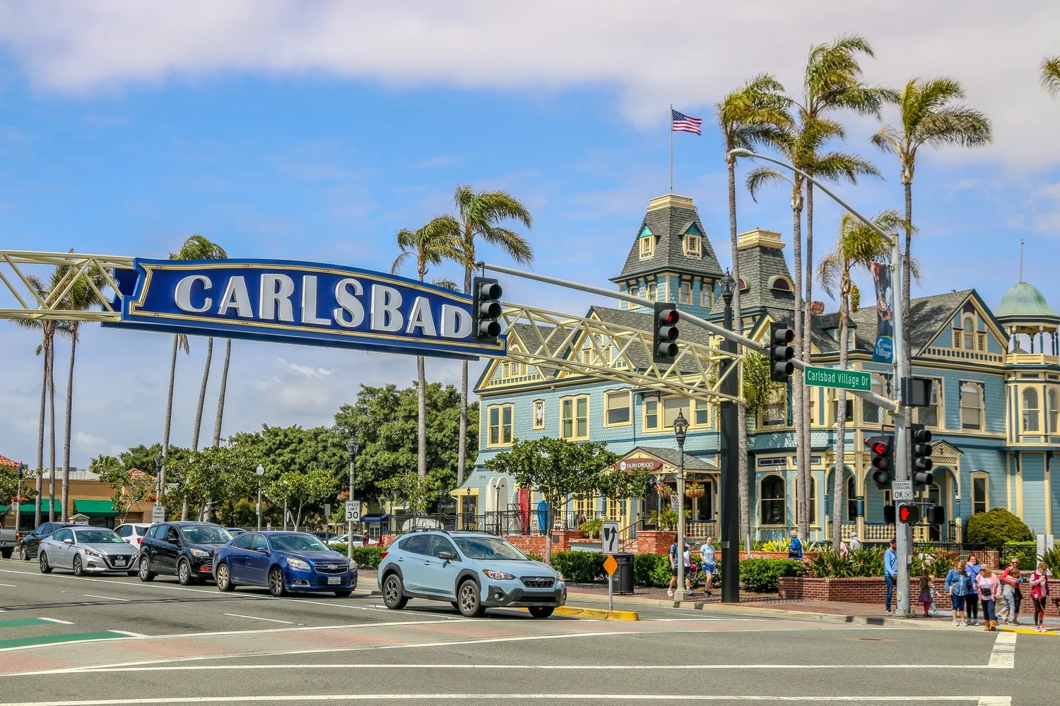 Dream Van party service area in Carlsbad, California