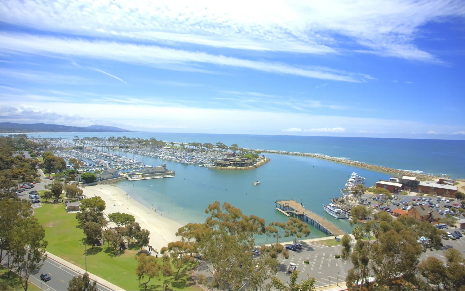 Dream Van party service area in Dana Point, California