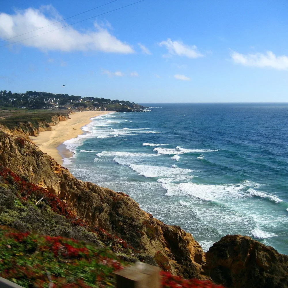 Dream Van party service area in Half Moon Bay, California