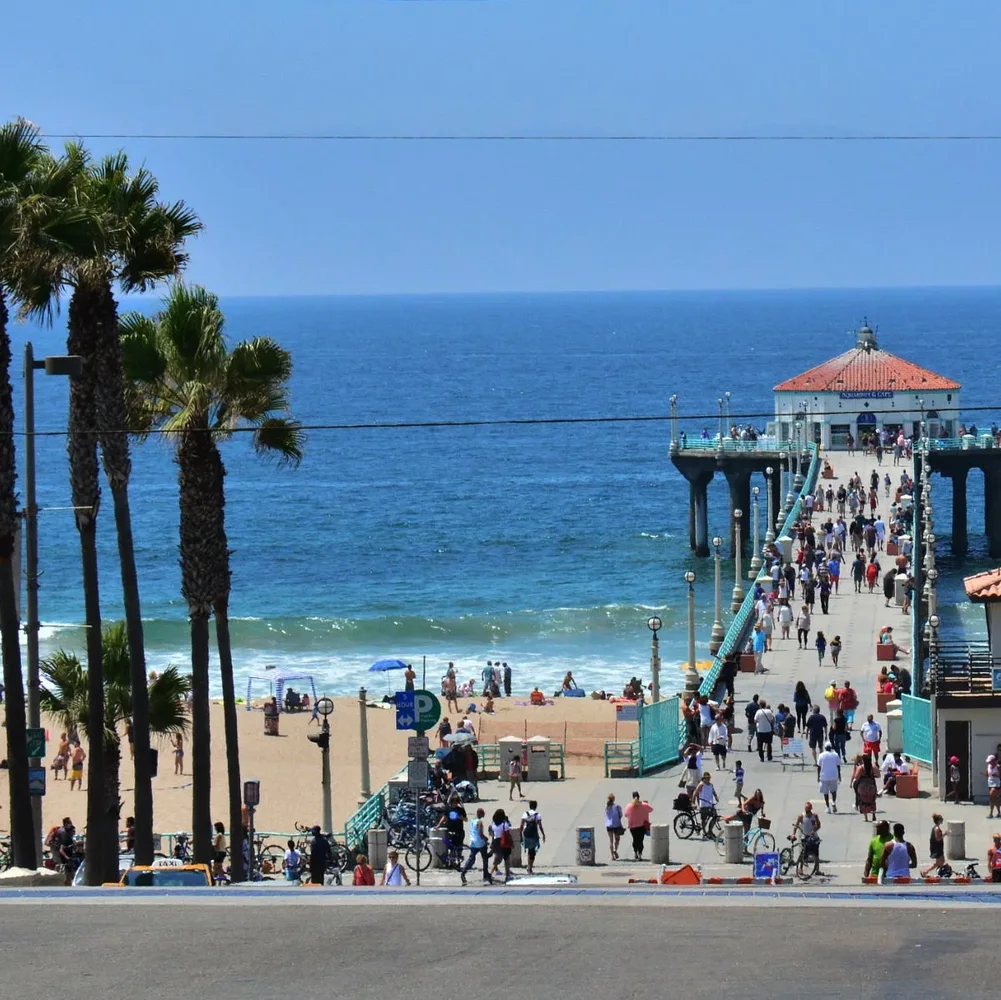 Dream Van party service area in Manhattan Beach, California