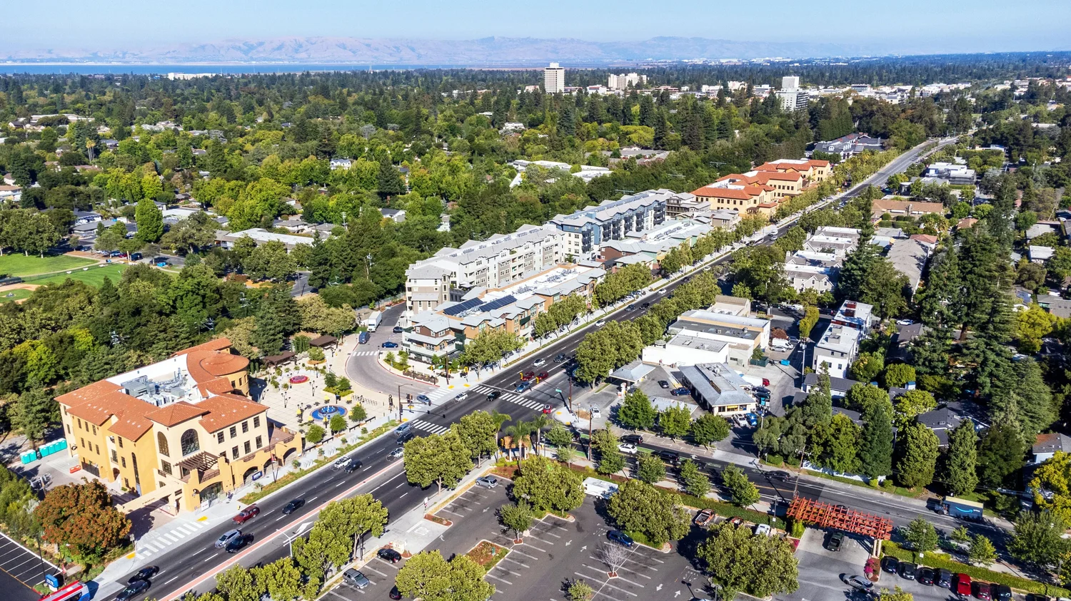 Dream Van party service area in Menlo Park, California