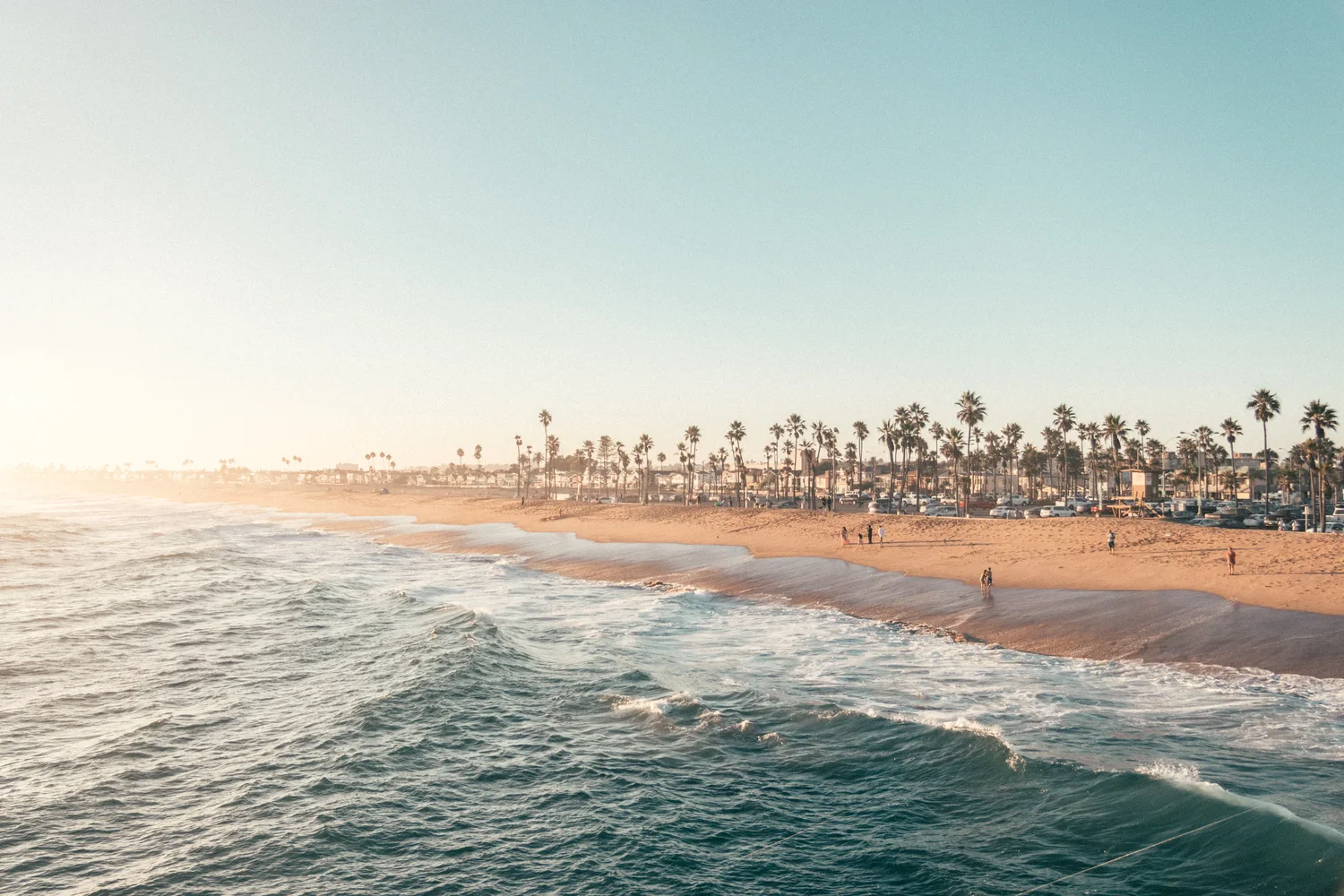 Dream Van party service area in Newport Beach, California