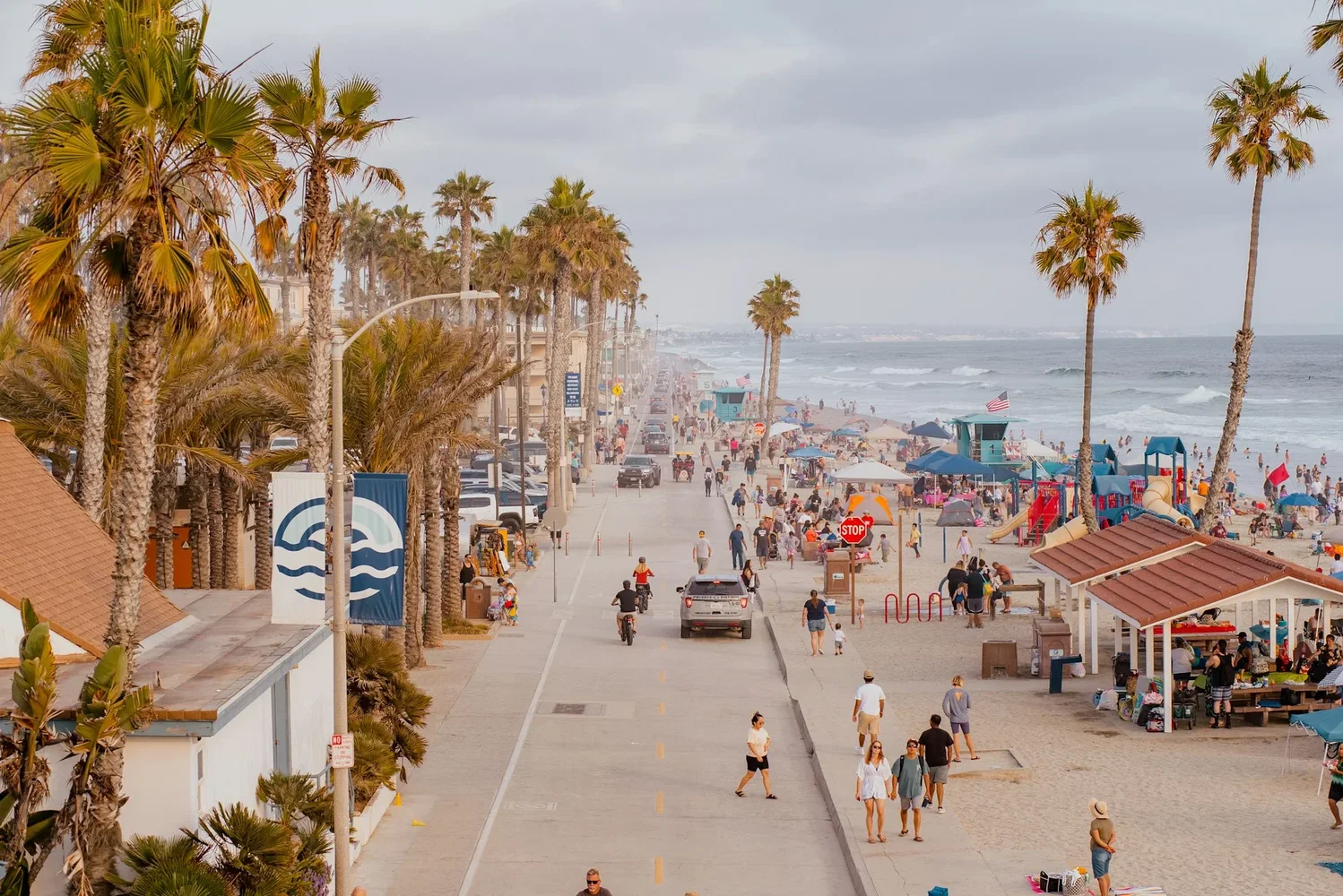 Dream Van party service area in Oceanside, California