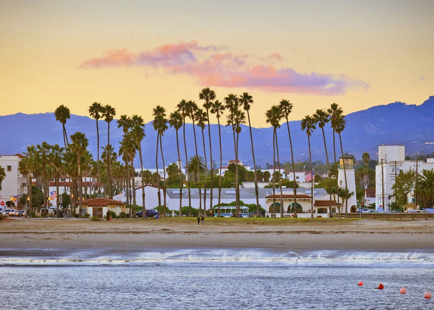 Dream Van party service area in Santa Barbara, California
